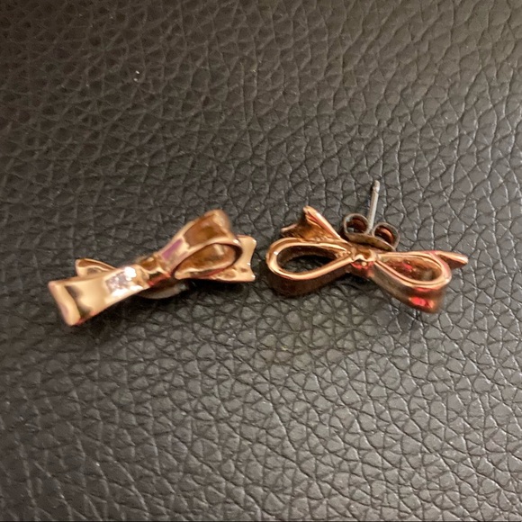 Rose Gold Kate Spade earrings - Picture 3 of 3